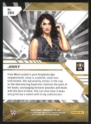 コール パルマー Panini Chronicles XR ルーキー 99枚限定 2022 Panini Chronicles WWE #284 Jinny XR | eBay