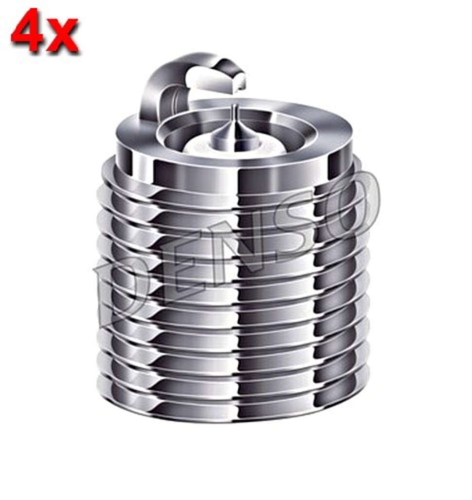 DENSO 4x Spark Plug For APRILIA Pegaso 125 CAGIVA Mito 0.0-0.2L 1985-2012
