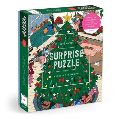 Merry In the Making. 1000 Piece Surprise Puzzle 1000 Piece Surprise Puzzle