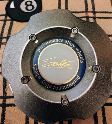 1 SMITHS WHEELS PERFORMANCE  7-1/16'' Matte top CHROME 5 LUG SUV WHEEL CENTER CAP