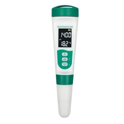Digitaler Wasserqualitätstester 5in1 für Pool Aquarium pH Temperatur Salz