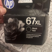 Genuine HP 67XL High Yield Black Ink Cartridge Dated: NOV 2027 NEW SEALED