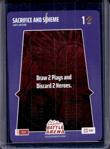 2026 Bo Jackson Battle Arena Griffey Sacrifice And Scheme Plays #PL-8