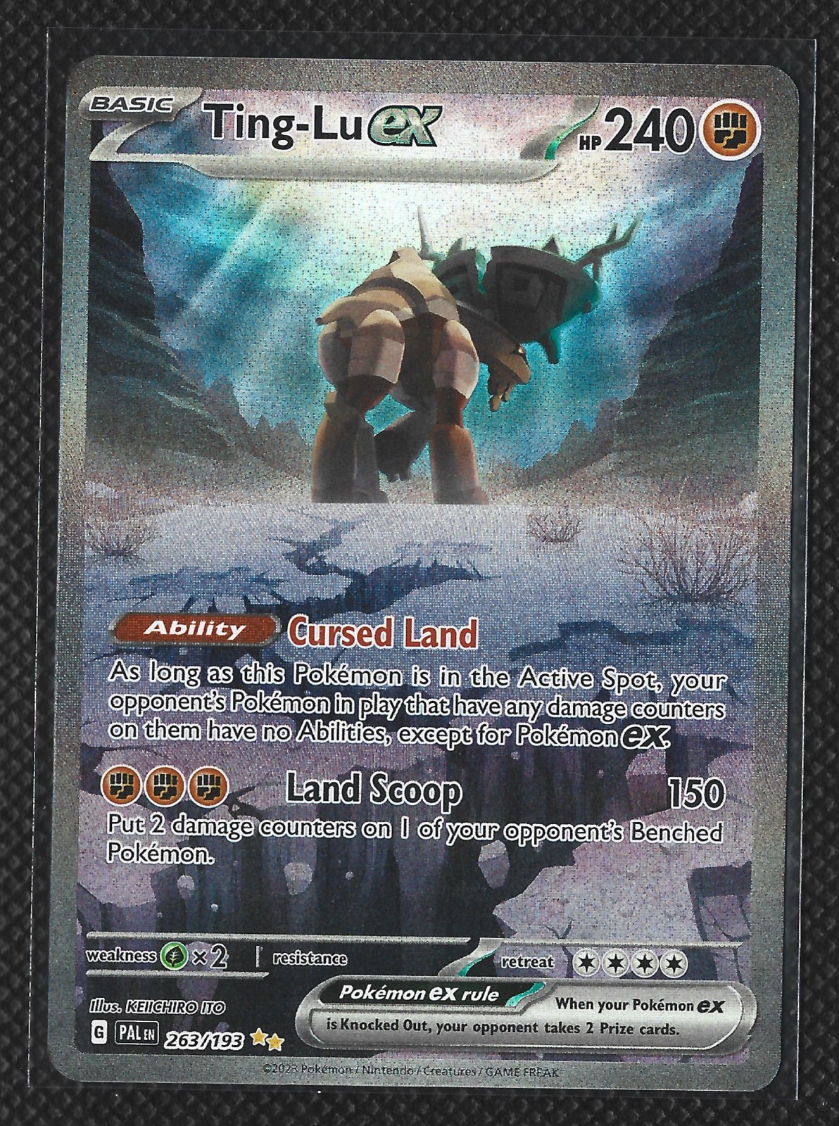 Ting-Lu ex - 263/193 - SV02: Paldea Evolved - NM - Pokemon TCG #LA3