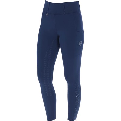 Covalliero Navy 36/38 Reitleggings Damen Full-Grip Compression FS 2025 Reithose