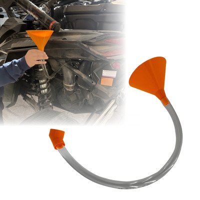 Can Am Maverick X3 Flexible Oil Fill Funnel with 2ft Hose NO SPILL