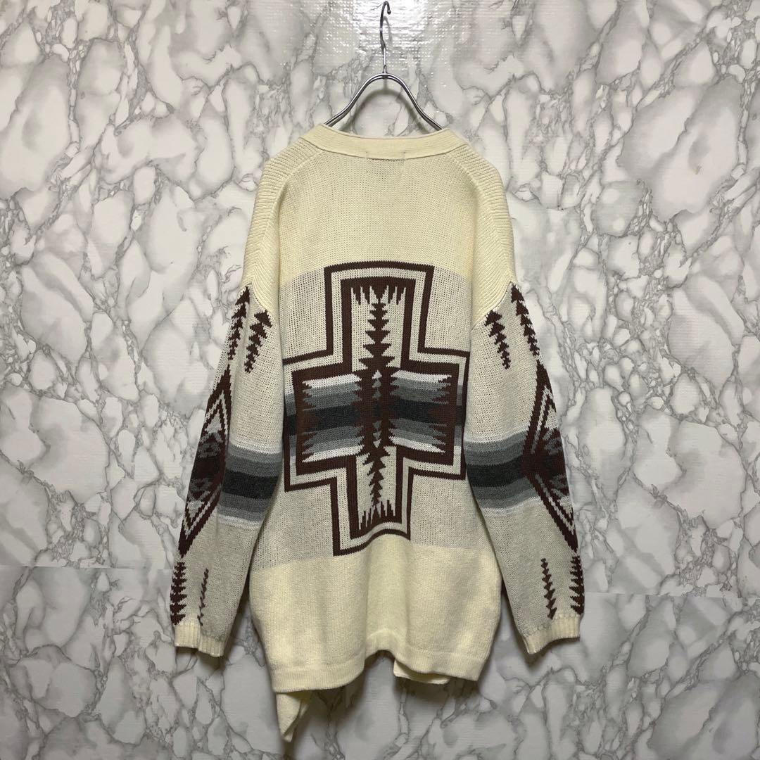 PENDLETON x BAYFLOW Native Pattern Knit Cardigan … - image 1