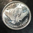1oz Silver Bullion A-MARK EAGLE & SCALES TRADE UNIT WE COMBINE SHIPPING #R904