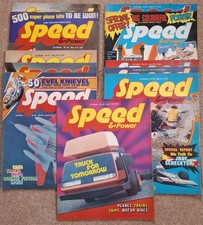 SPEED & POWER MAGAZINE BUNDLE Vintage 11 Issues 1975 Nos 59-69 VGC Clarke Asimov