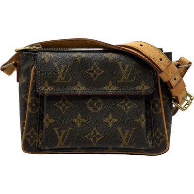 LOUIS VUITTON Vivastreet PM Brown Monogram Shoulder Bag M51166 #OKB3813