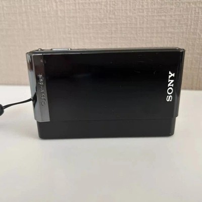 Sony DSC-T90 Black 12.1MP Cyber-shot Compact Digital  Vintage Camera English