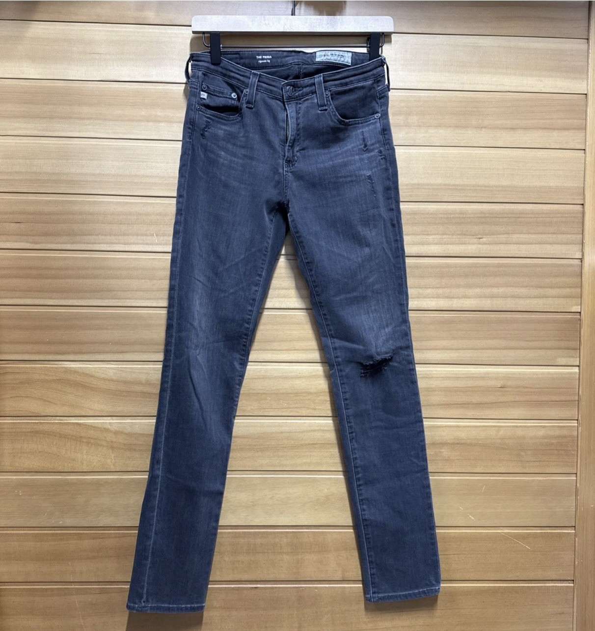 AG-ED Denim Adriano Goldschmied Size 27 The Prima Mid Rise Cigarette