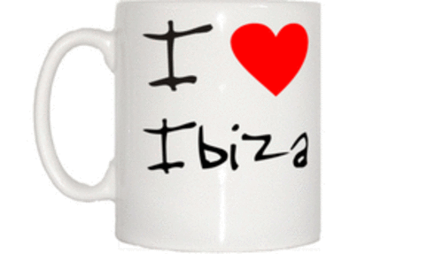 I Love Heart Ibiza Mug