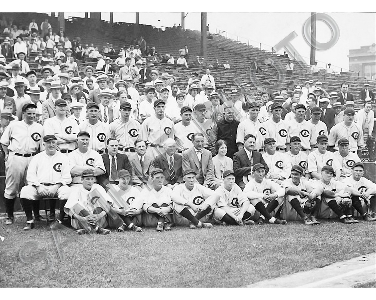 1929 CHICAGO CUBS NL CHAMPIONS WORLD SERIES 8X10 TEAM PHOTO