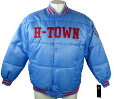 Houston Texans NFL Starter Men's Snap-Up Puffer Jacket