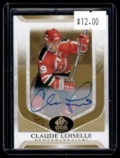 2020-21 SP Signature Edition Legends Gold Spectrum Foil Autographs Claude