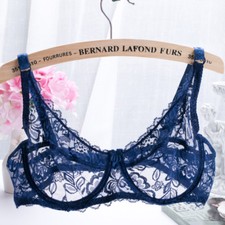 B C Cups 32 34 36 38 40 Size Women Lace Bra Underwire Non-Pad Push Up Lingerie