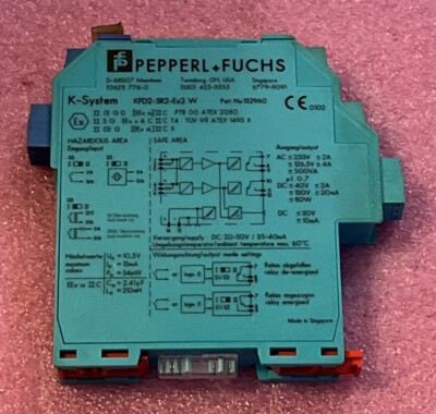 PEPPERL+FUCHS KFD2-SR2-EX2.W Switch Amplifier 132960