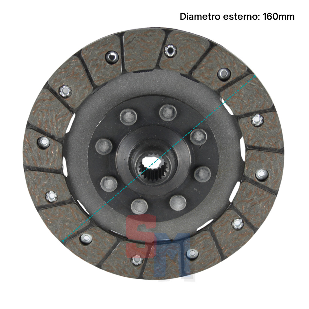 Disco Frizione Bertolini 318 Ferrari Serie 800 160mm 20 Denti - Offerta