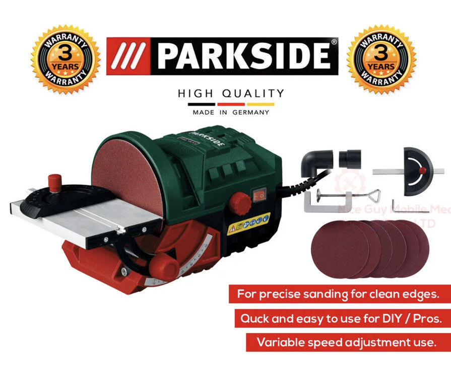 Parkside PTSG 140 C2 140W Disc Sander Green/Black for sale online eBay