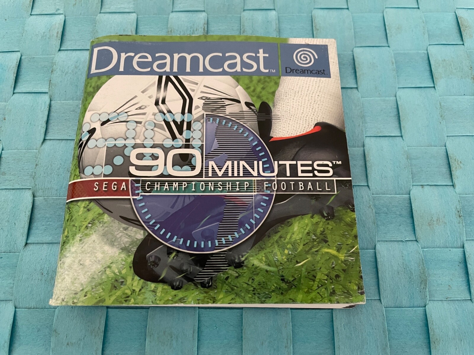  NOTICE 90 MINUTES SEGA CHAMPIONSHIP FOOTBALL SEGA DREAMCAST
