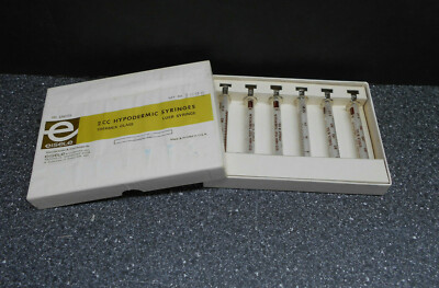 EISELE 1222 THERMEX GLASS 2CC ECO HIGH TEST TUBERCULIN SYRINGES 6/BOX