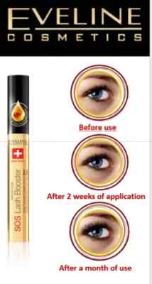 Eveline SOS Lash Booster Wimpernserum Mascara Base Conditioner 10ml 