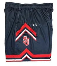 Under Armour St John's Storm Basketball Game Short Women's Large Navy UJKSS1W