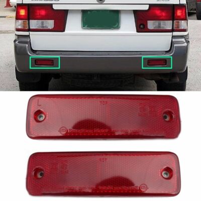 Rear Bumper Reflex Reflector L+R OEM Parts for Ssangyong 1996-2005 Musso/Sports