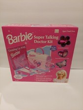 Barbie Super Talking Doctor Kit Doctor Barbie Mattel 1997 Vintage New Open Box