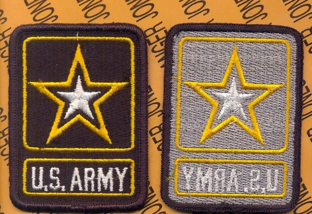 US Army Motto Design 3 1 2 Inch Shoulder Jacket Pocket Patch EBay