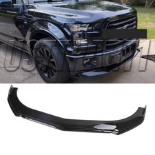 For Ford F150 F-150 Truck Car Front Bumper Lip Spoiler Splitter Body Kit Glossy