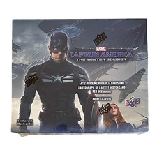 2014 UPPER DECK Marvel CAPTAIN AMERICA The Winter Soldier Sealed Hobby Box