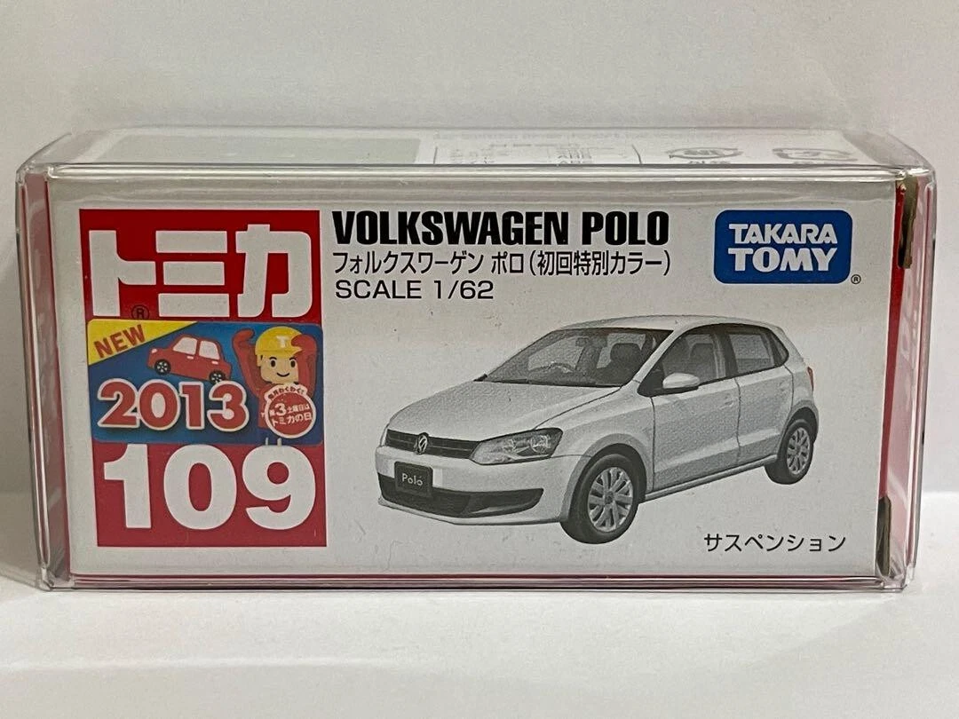 Tomica No.109 Volkswagen Polo box * first special color Miniature