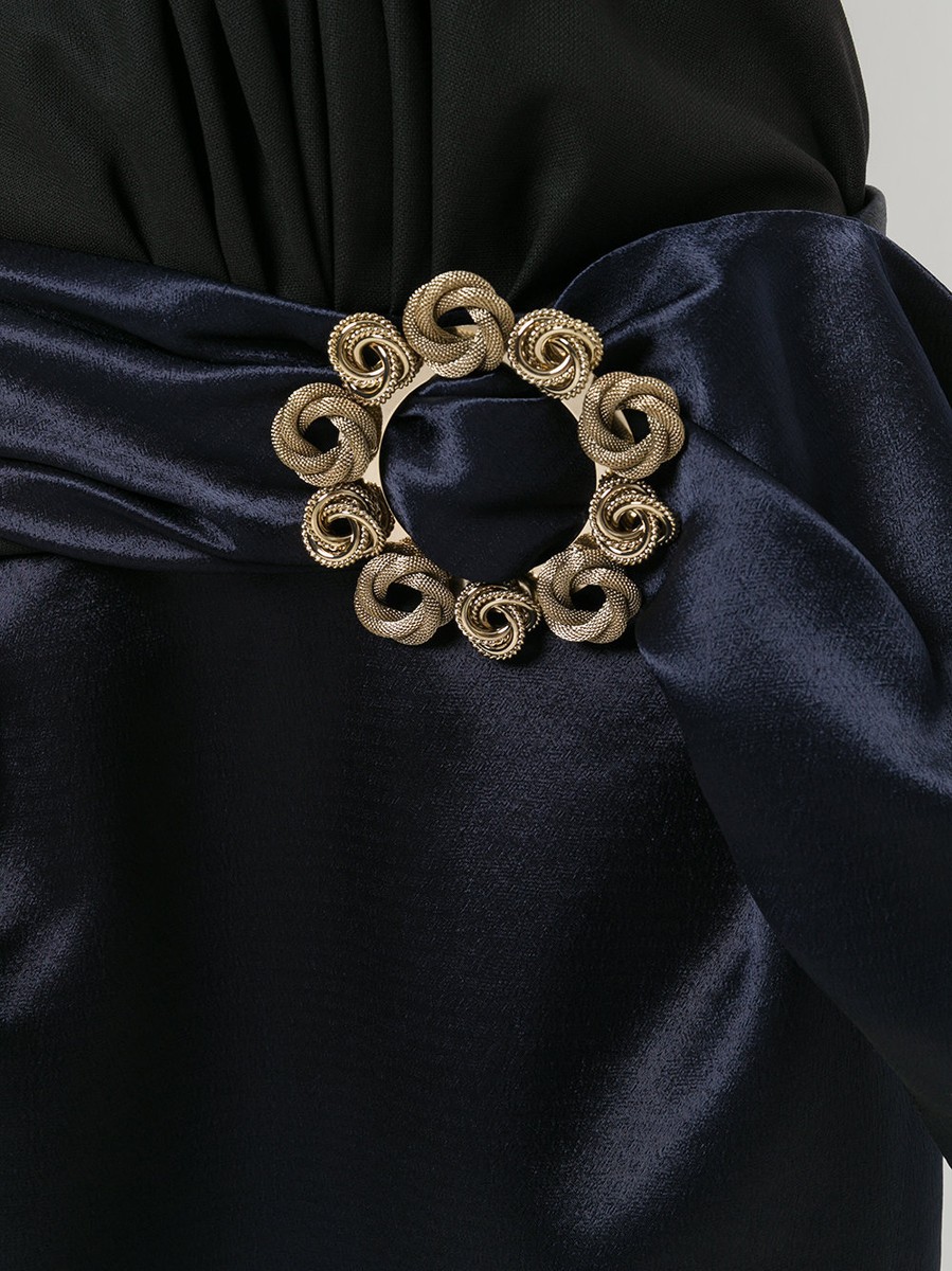 Jacquemus Runway Brooch Embellished Midi Dress Size FR 42 | eBay