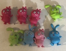 Ugly Dolls Mini Figures Lot Of 8 Toy T6