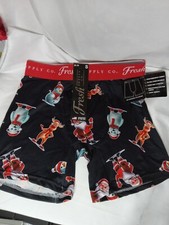 Fresh Supply Co Boxer Brief - Holiday Snow Man Size S- NWT