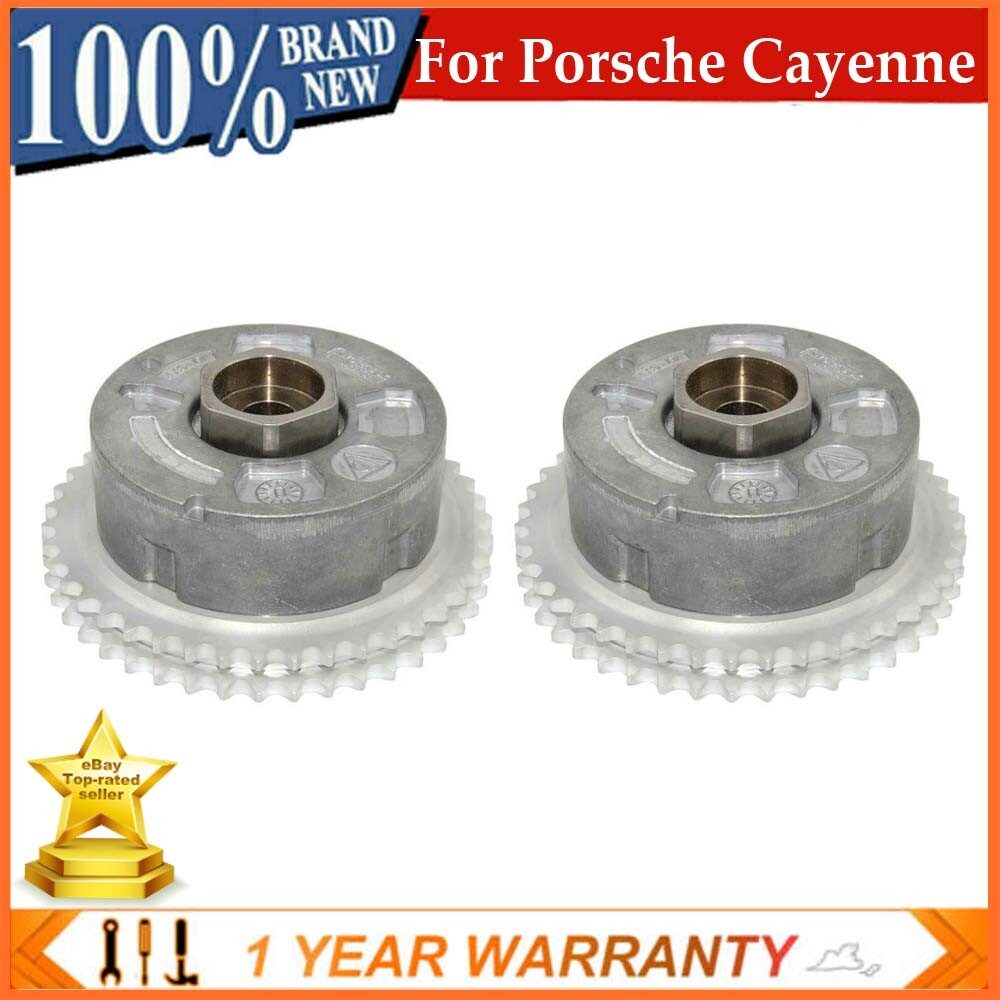 2Pcs VVT Camshaft Adjuster 94810505121 Fits Porsche Cayenne