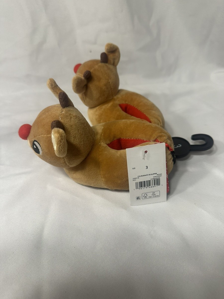 rudolph the red nosed reindeer baby slippers size 3 | eBay rudolph the red nosed reindeer baby slippers size 3 | eBay