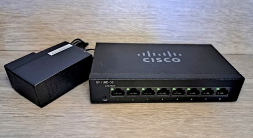 Cisco SF110D-08HP 8-Port, Ethernet Desktop Switch