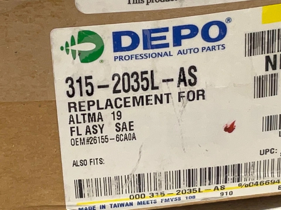 NUEVO faro antiniebla para Altima 315-2035L-AS OEM Foto 3 de 3