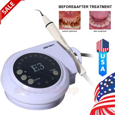 Portable Dental Piezo Ultrasonic Scaler fit Cavitron EMS Handpiece Tips Tube