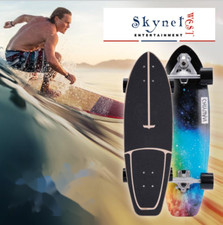 29.5'' 75cm Sealed Land Surf Skate Surfskate Skateboard Complete Pumping Carving