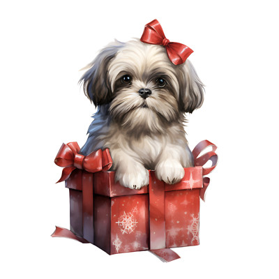 Shih Tzu Auto Aufkleber Hunde Sticker