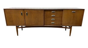 Mid-Century Modern G-Plan Walnut Sideboard
