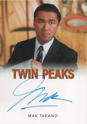 Twin Peaks Archives, Mak Takano (Jonathan Kumagai) Classic Autogrammkarte