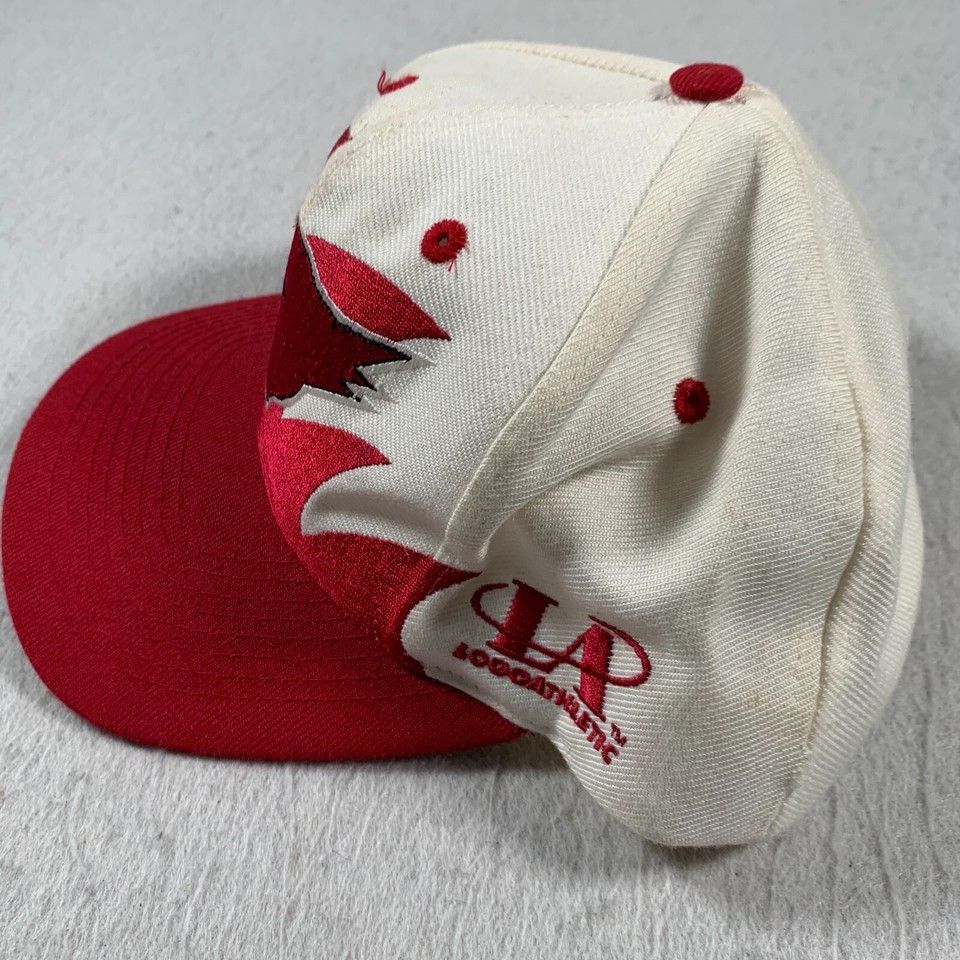 Arizona Cardinals Hat Snapback Hat Logo Athletic Sharktooth REd Vintage