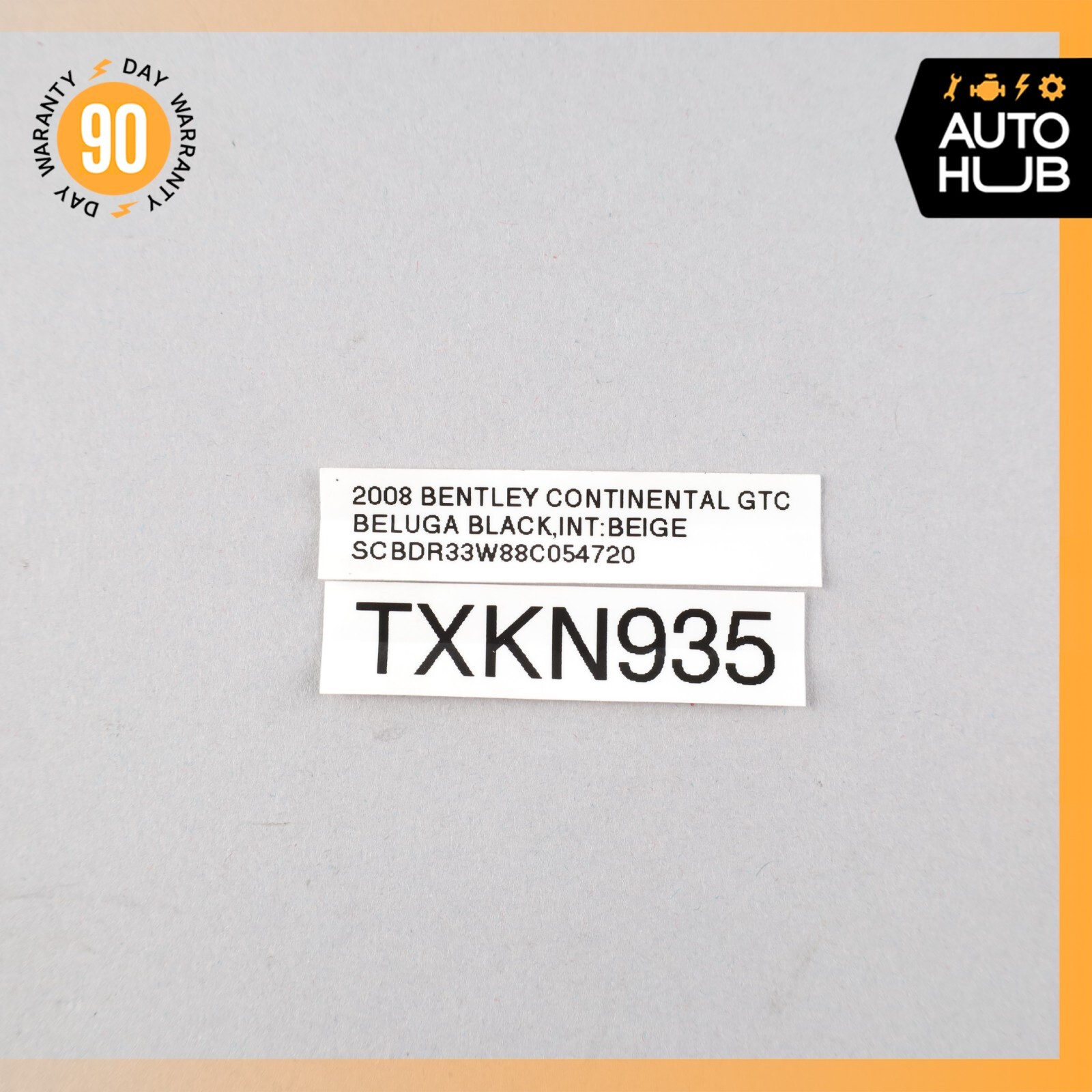 03-13 Bentley Continental GTC 6.0L Right Transmission Oil Cooling Line OEM 63k