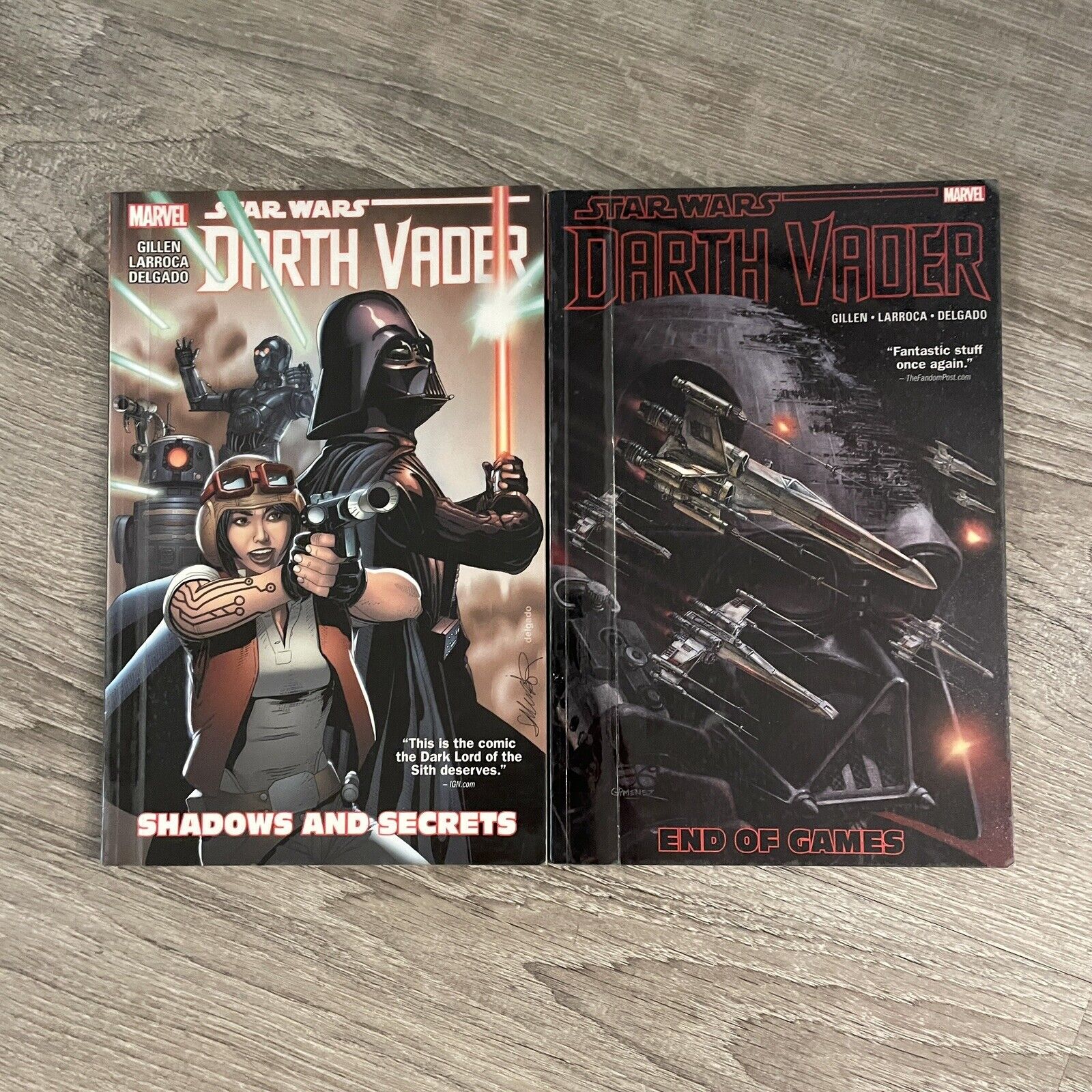 Star Wars - Darth Vader Volumes 2 & 4- Graphic Novel TPB - Marvel