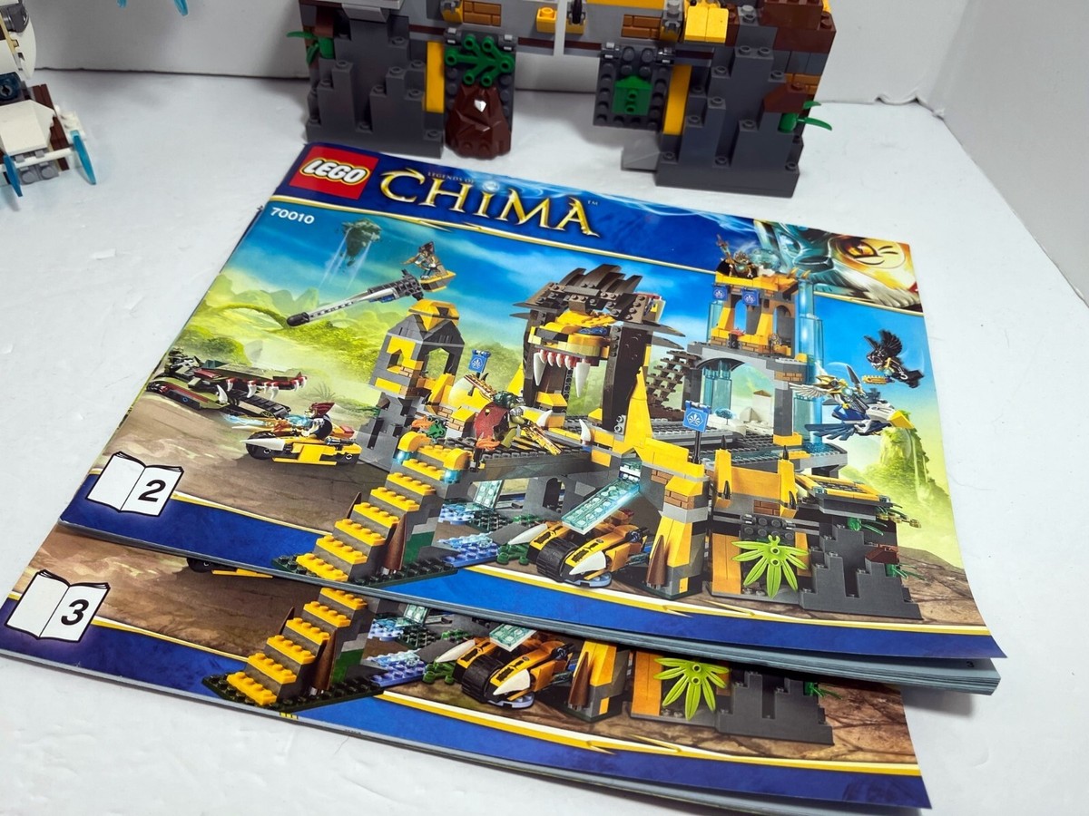 LEGO Chima: Icebite's Claw Driller 70223 + partial base from 70010